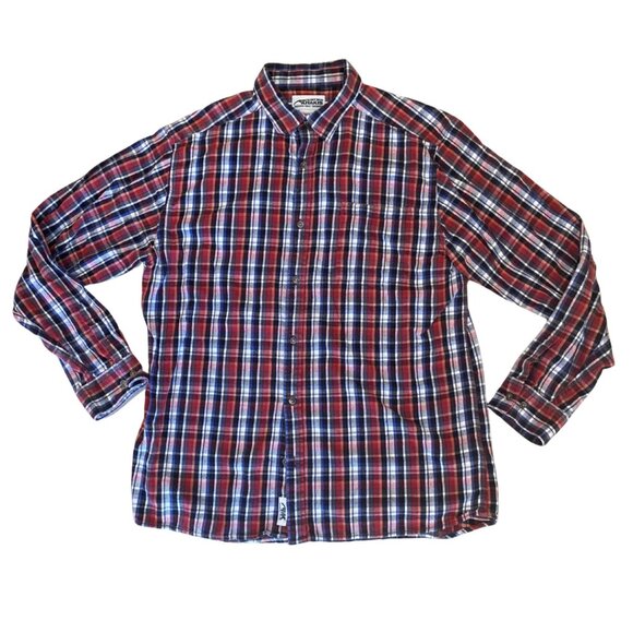 Mouintain Khakis Red, Black, Blu Plaid Shirt (Style #21305) - Picture 6 of 8